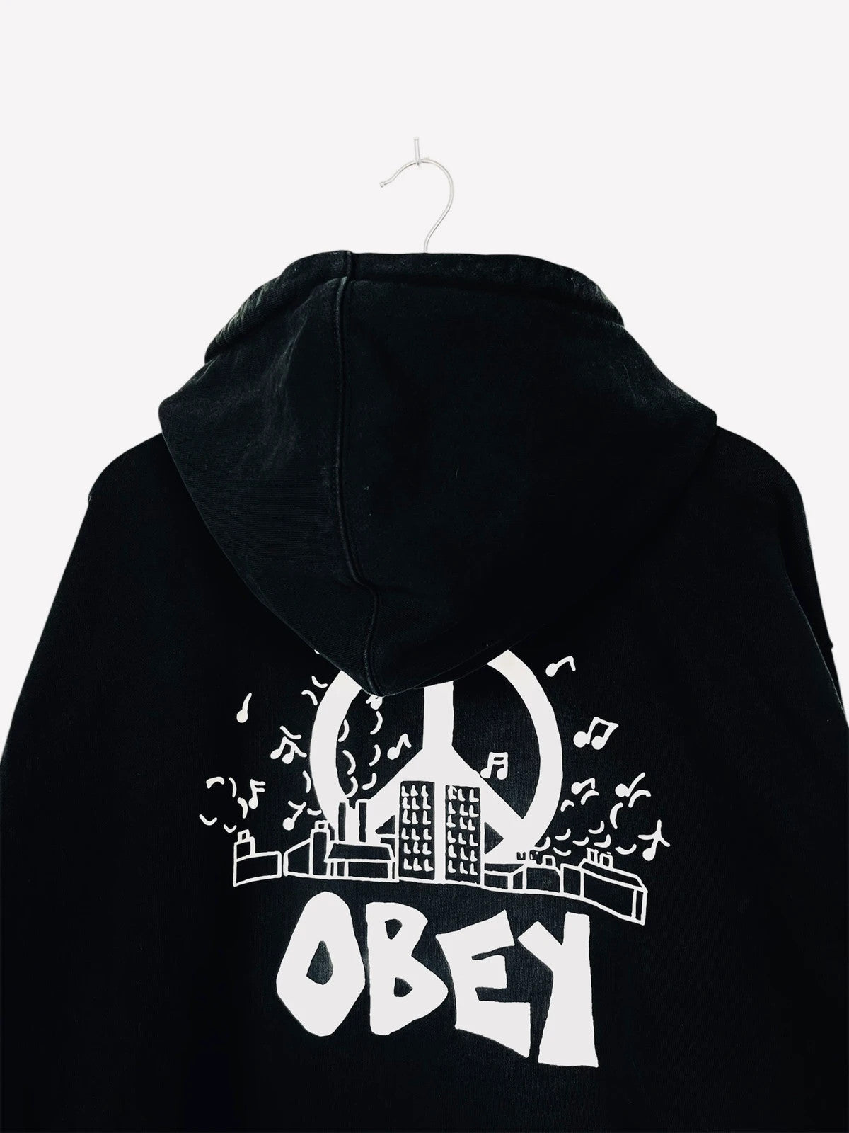 Hoodies à capuche Pull Sweat Vintage Noir - XL (A81)
