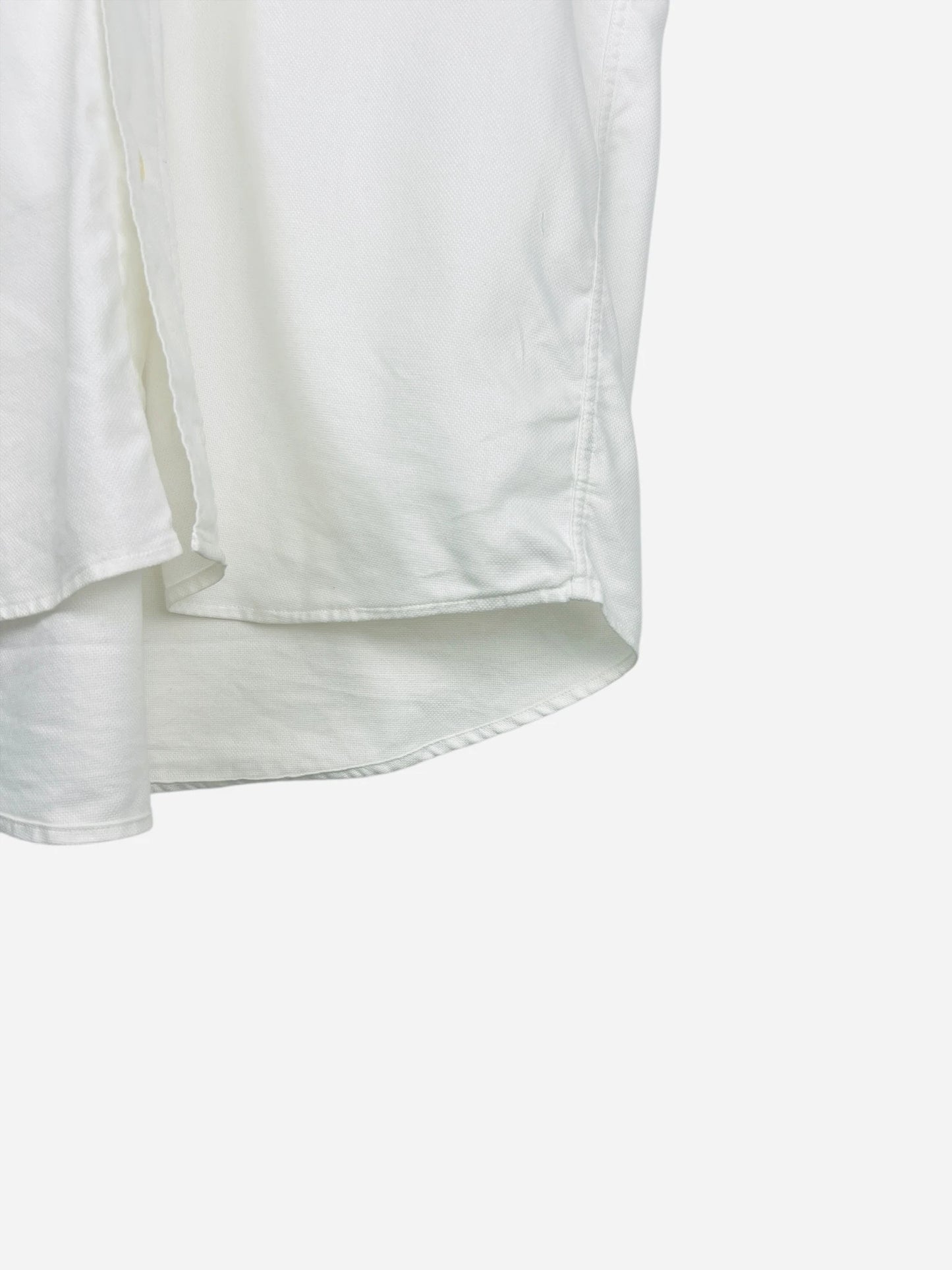 Chemise Lacoste Unie Luxury Summer Blanche - M (B15)