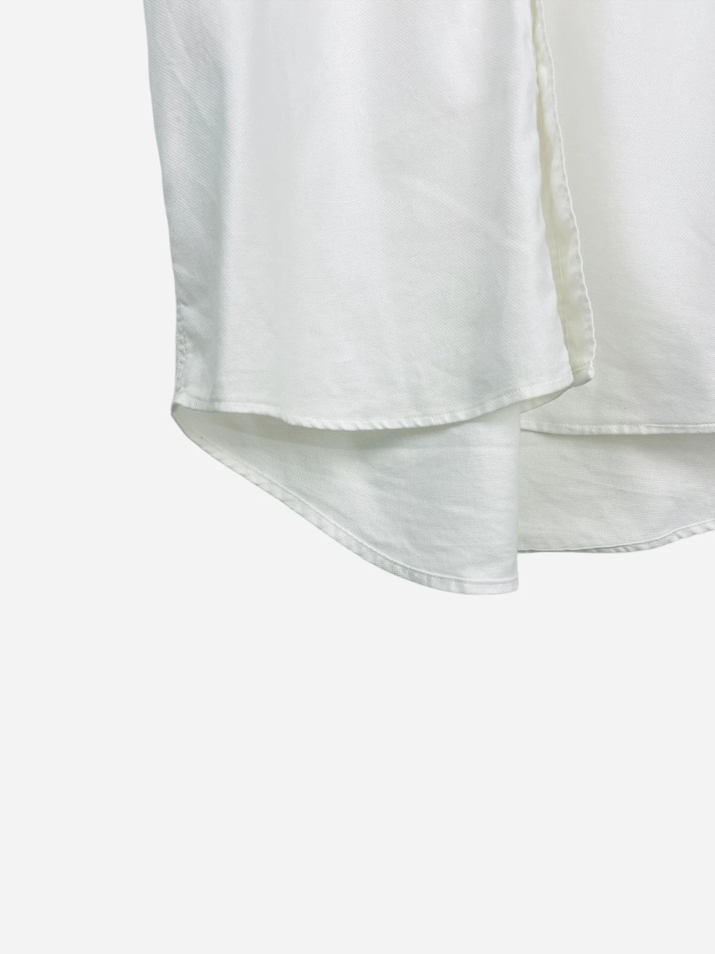 Chemise Lacoste Unie Luxury Summer Blanche - M (B15)