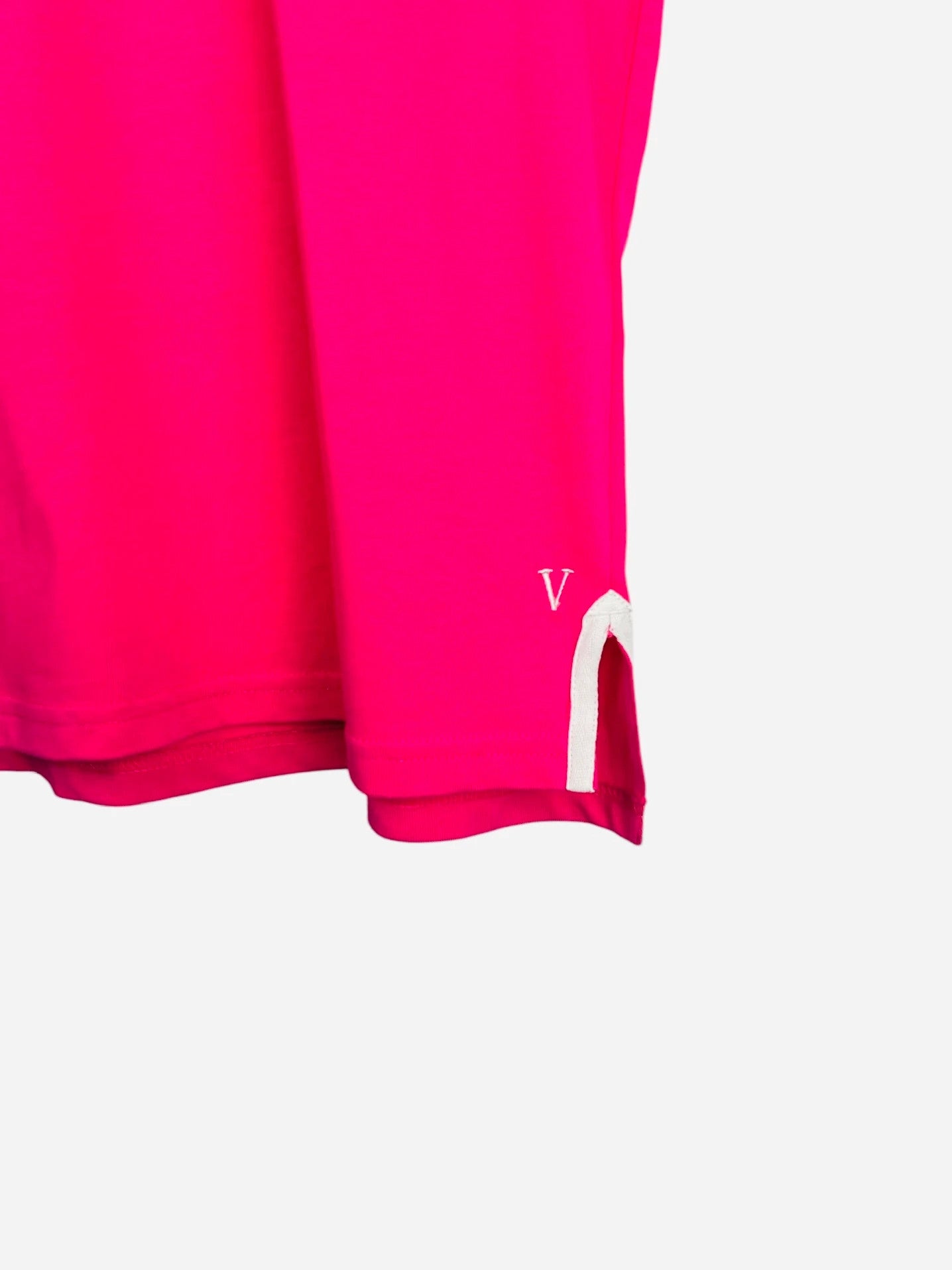 Polo Vicomte Arthur St-Barth Logo Brodé Rose - M (B30)
