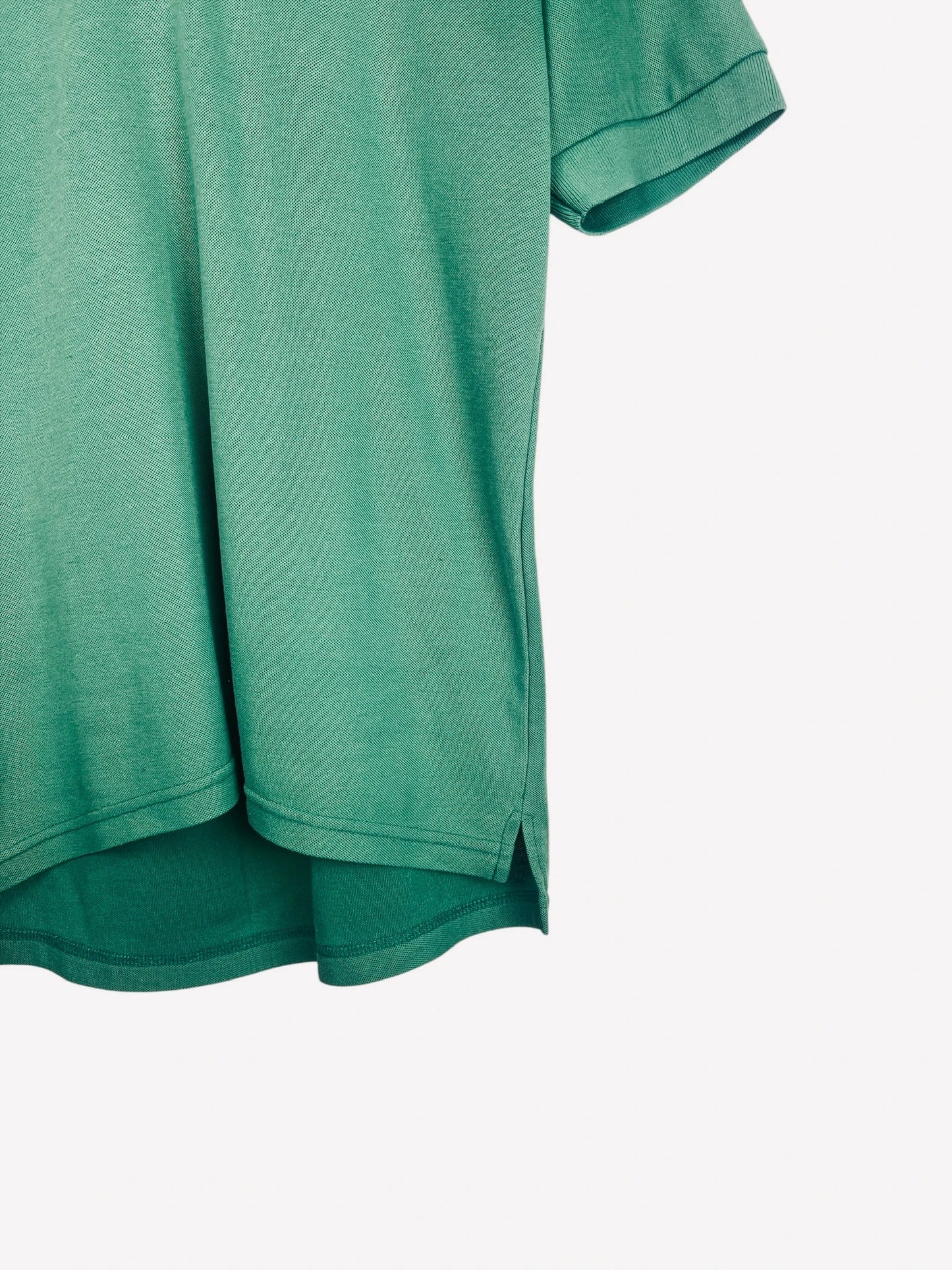 Polo Ralph Lauren Logo Brodé Uni Summer Vert - S (B35)