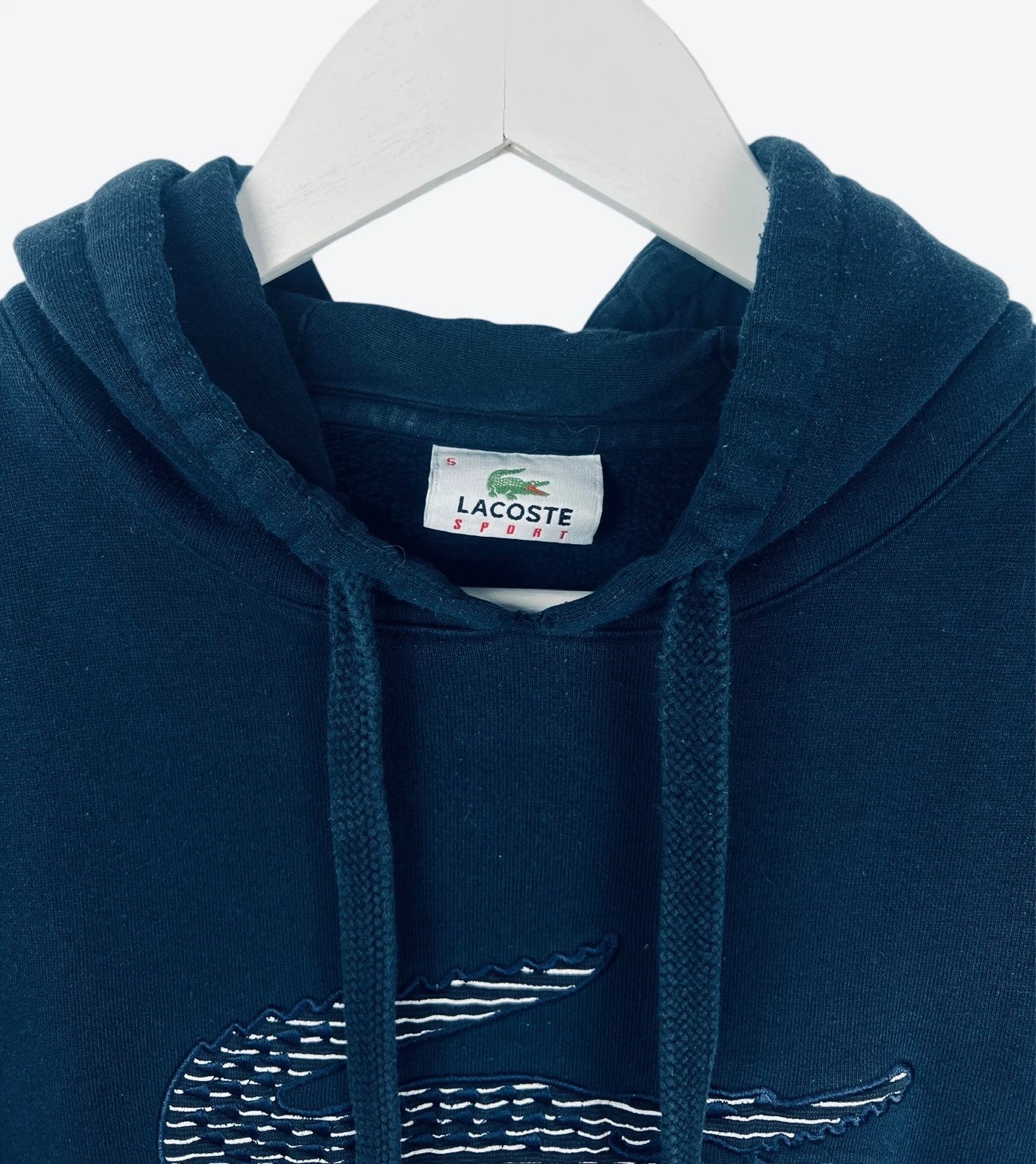 Pull à capuche Hoodies Sweat Marine Lacoste - L (B40)