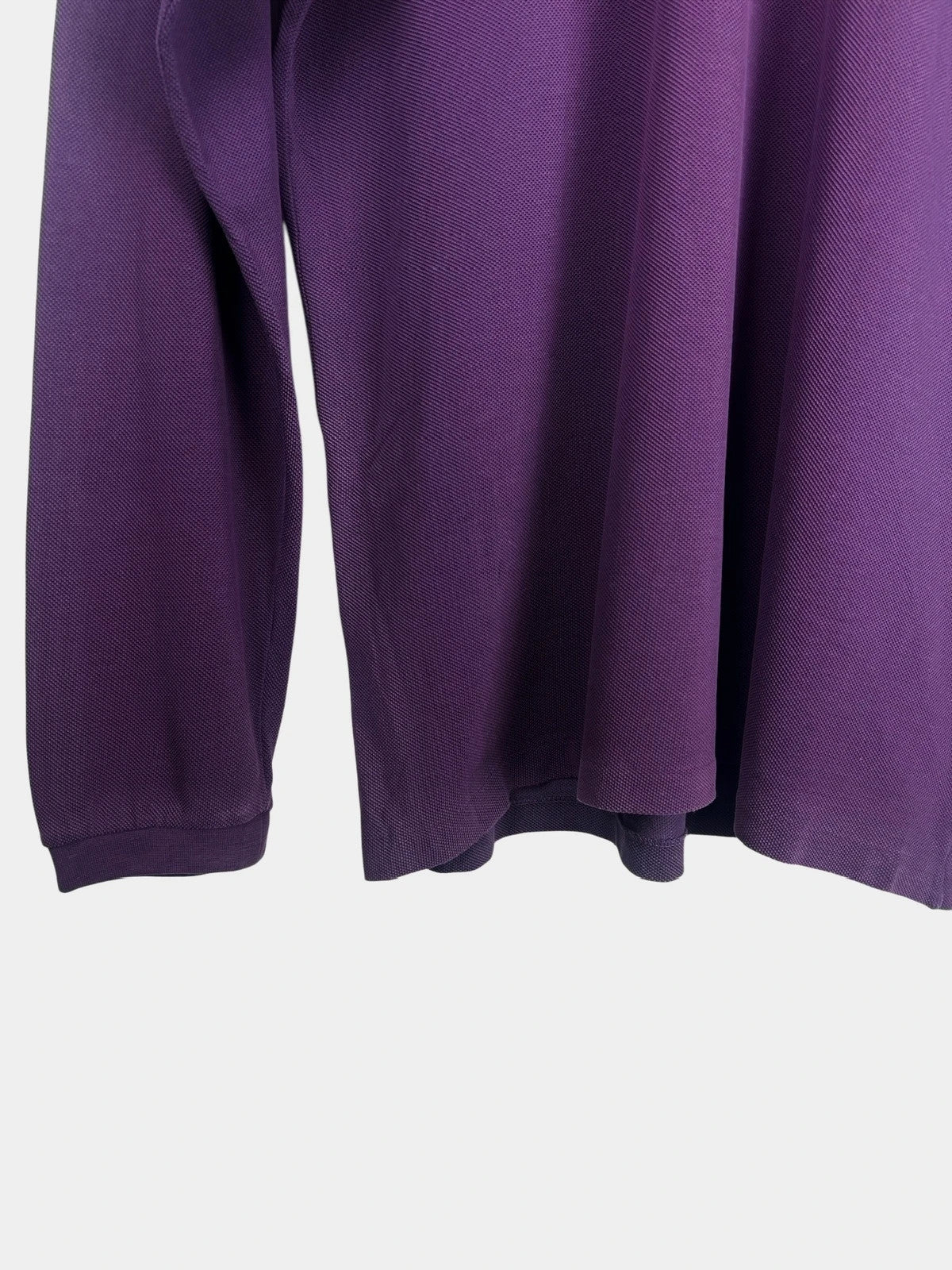 Polo Lacoste Uni Manches Longues Violet - M (B38)