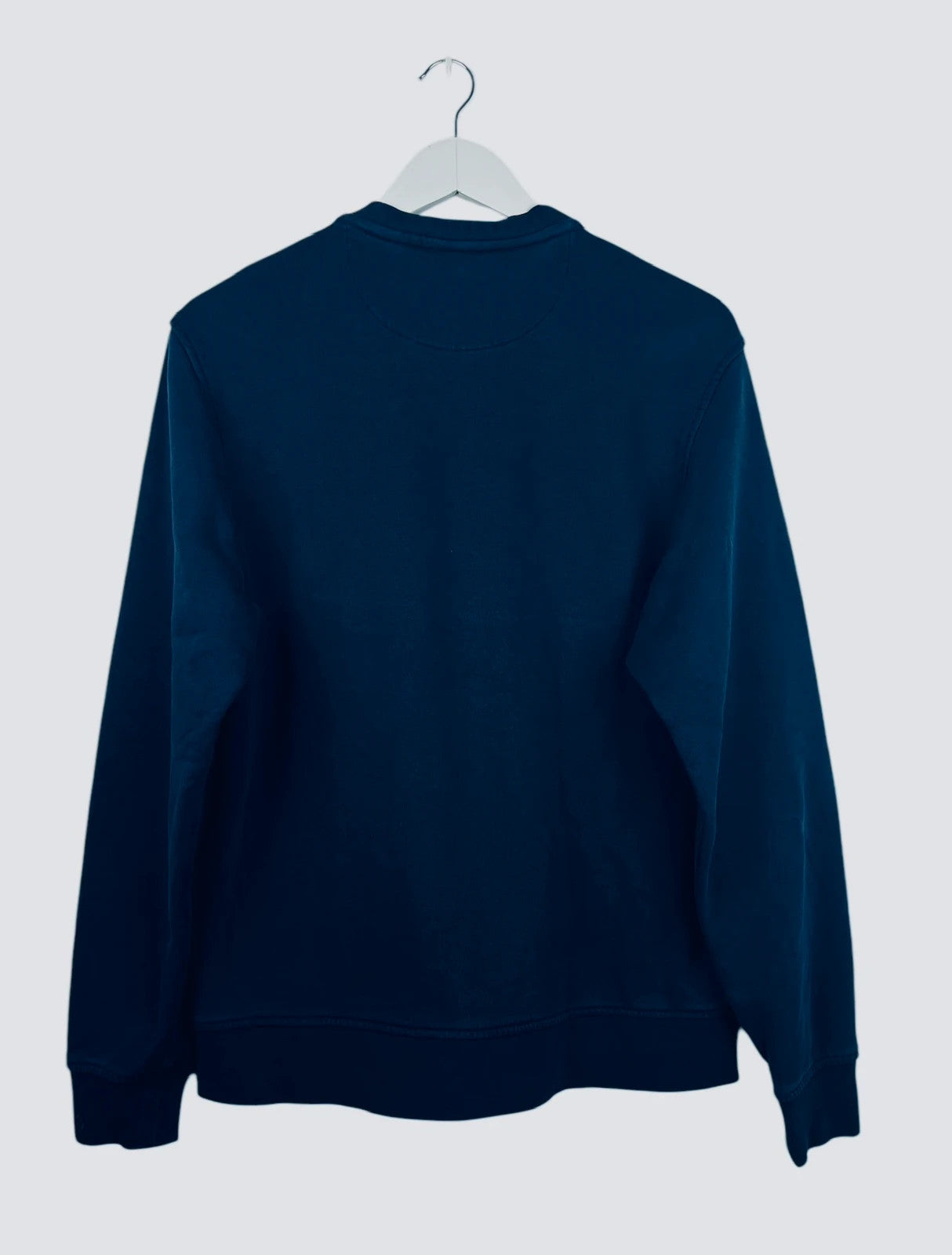 Pull Crewneck Uni Sweat Lacoste Bleu Marine Vintage - L (B08)