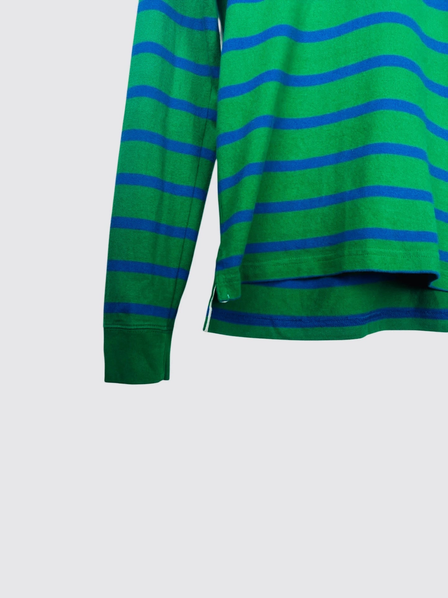 Polo Ralph Lauren Logo Brodé Rayé Luxury Vert - XS (B50)
