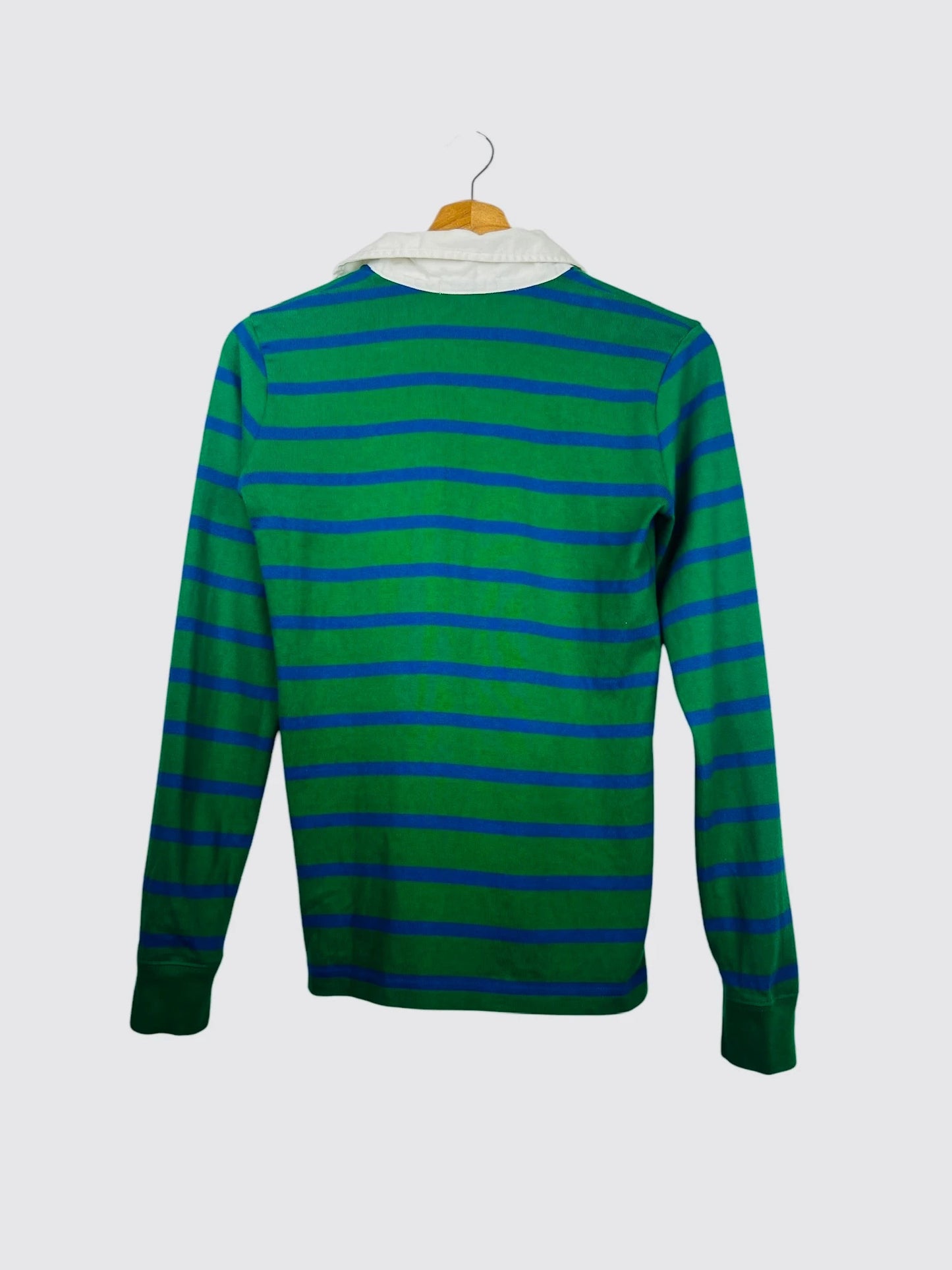 Polo Ralph Lauren Logo Brodé Rayé Luxury Vert - XS (B50)