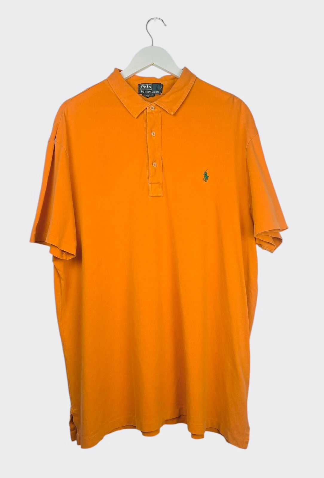 Polo Ralph Lauren Logo Brodé Uni Orange - XXL (B14)