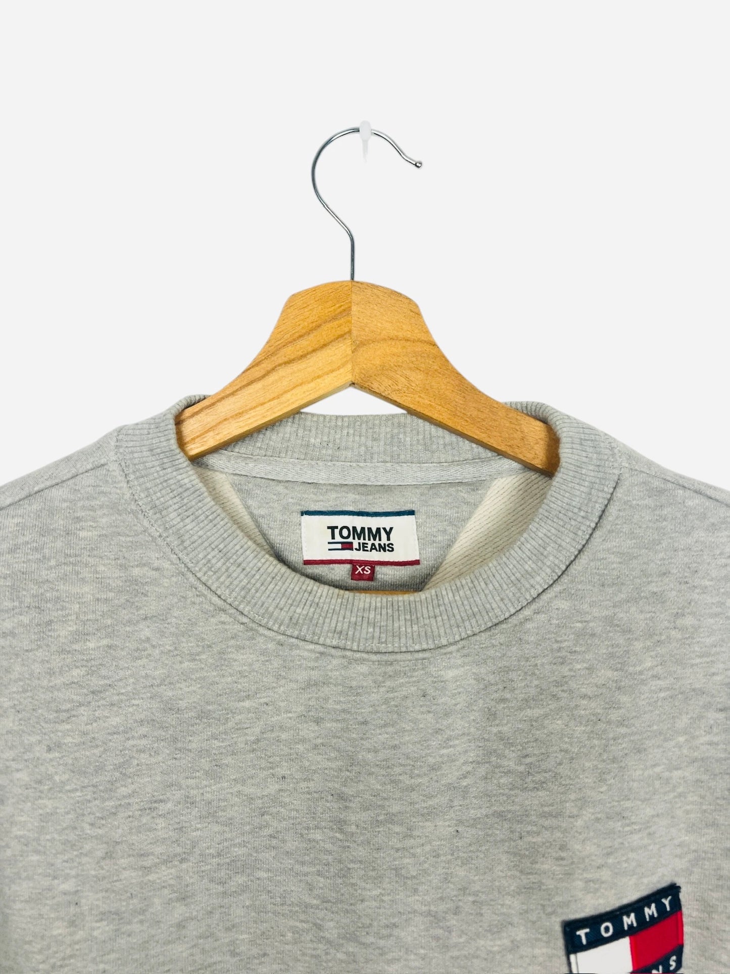 Sweat Pull Crewneck Tommy Hilfiger Vintage Gris Y2K - S (B53)