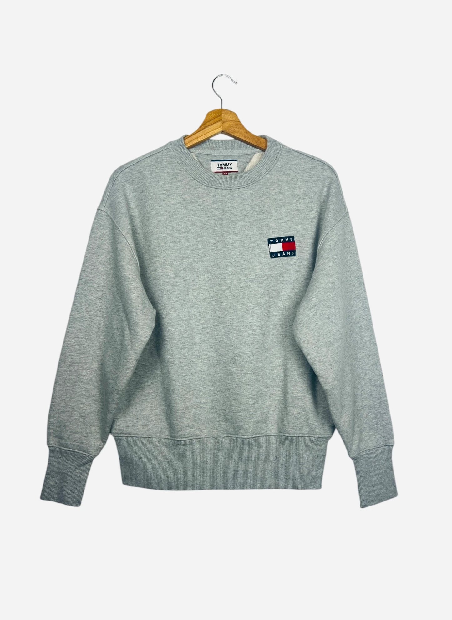 Sweat Pull Crewneck Tommy Hilfiger Vintage Gris Y2K - S (B53)