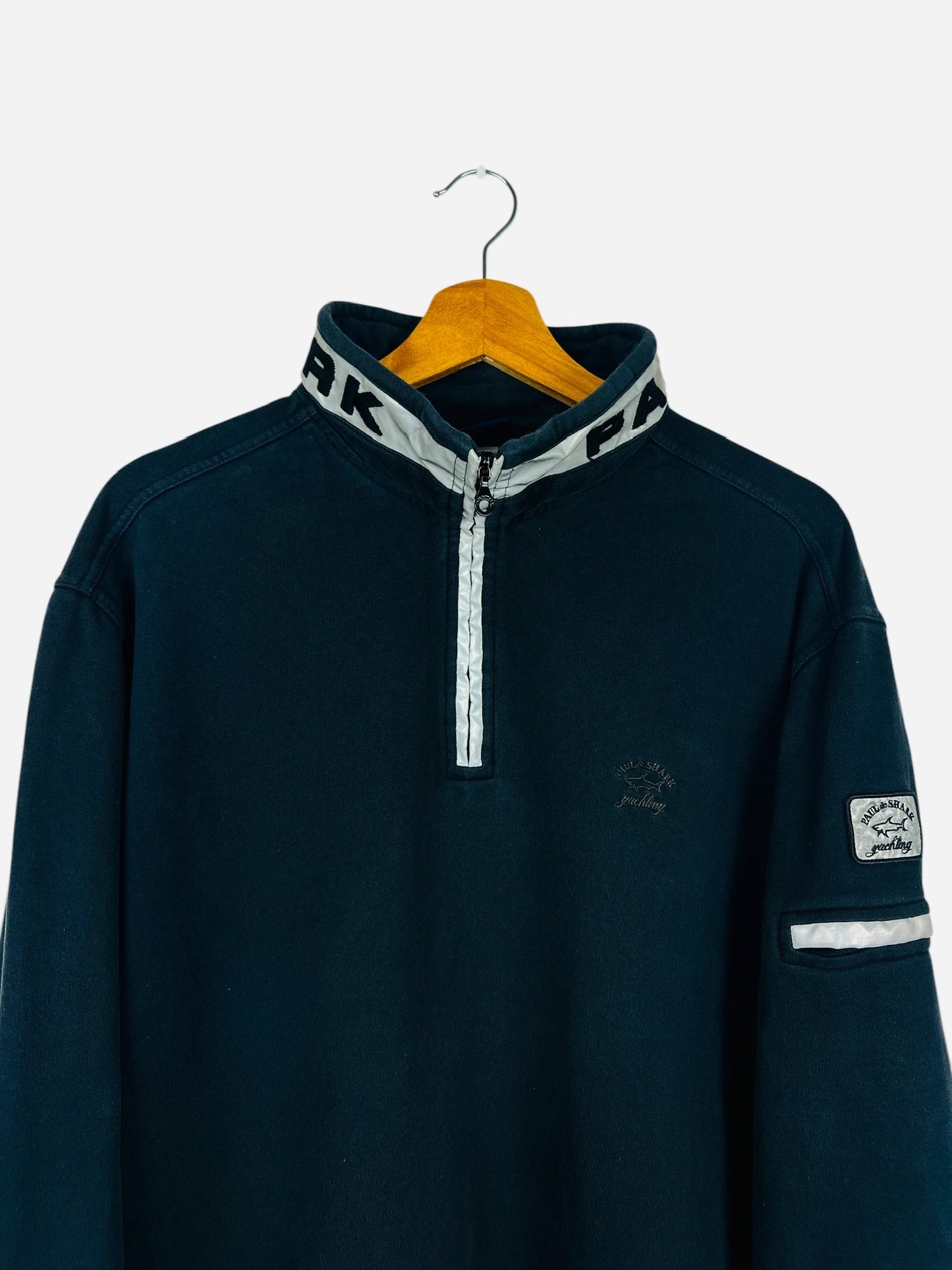 Pull 1/4 Zip Sweat Paul & Shark Y2K Noir - XL (B70)
