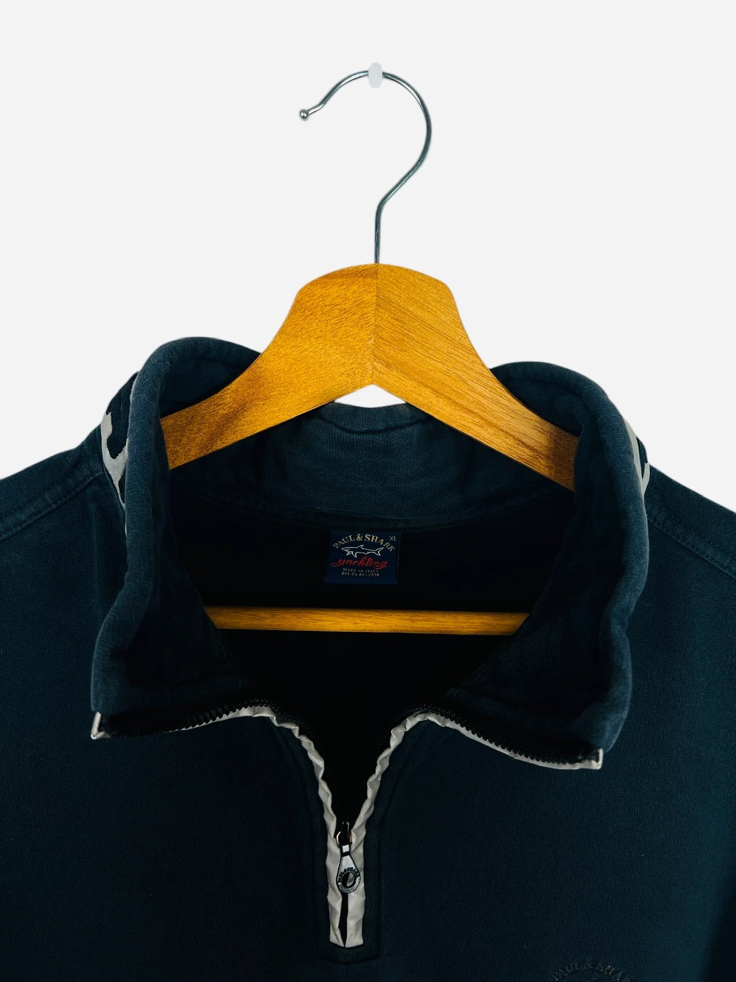 Pull 1/4 Zip Sweat Paul & Shark Y2K Noir - XL (B70)