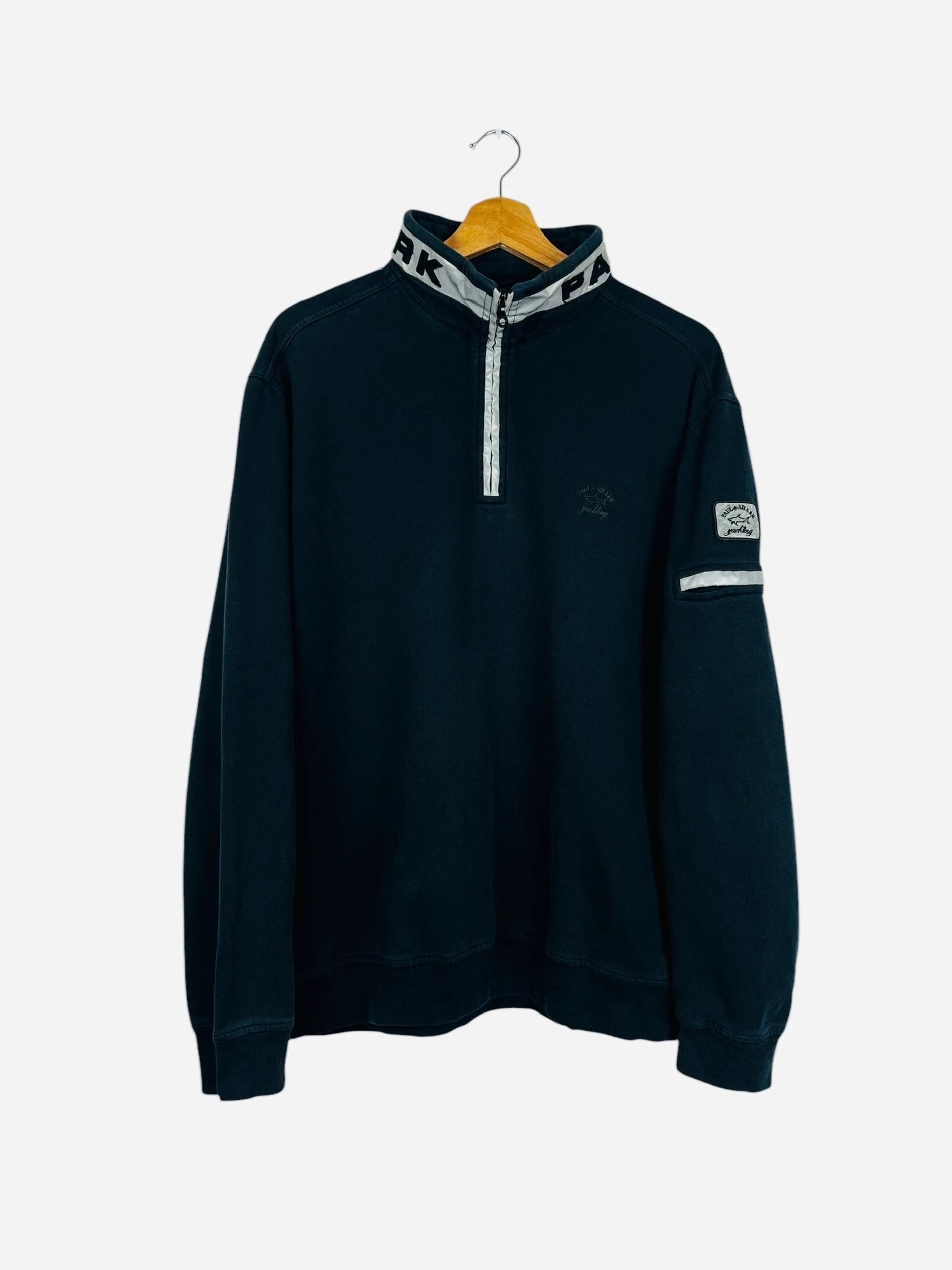 Pull 1/4 Zip Sweat Paul & Shark Y2K Noir - XL (B70)