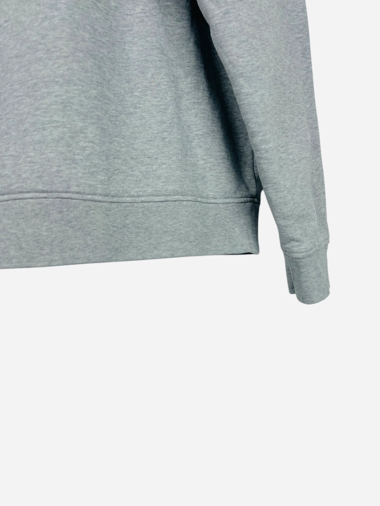 Sweat Pull Crewneck Lacoste Vintage Gris 90' - M (B71)