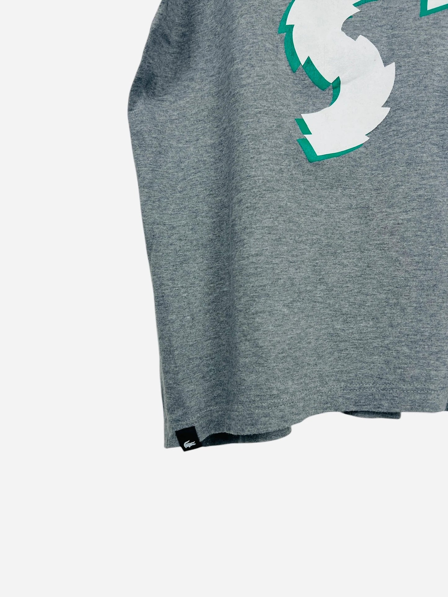 T-Shirt Lacoste Logo Sport Tennis Gris - L (B75)