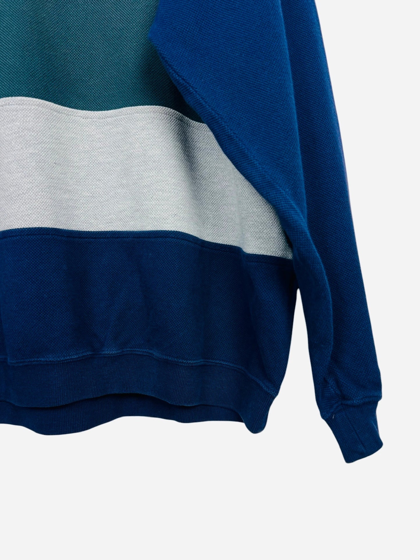 Pull Crewneck Col U Sweat Lacoste Marine - XL (B76)