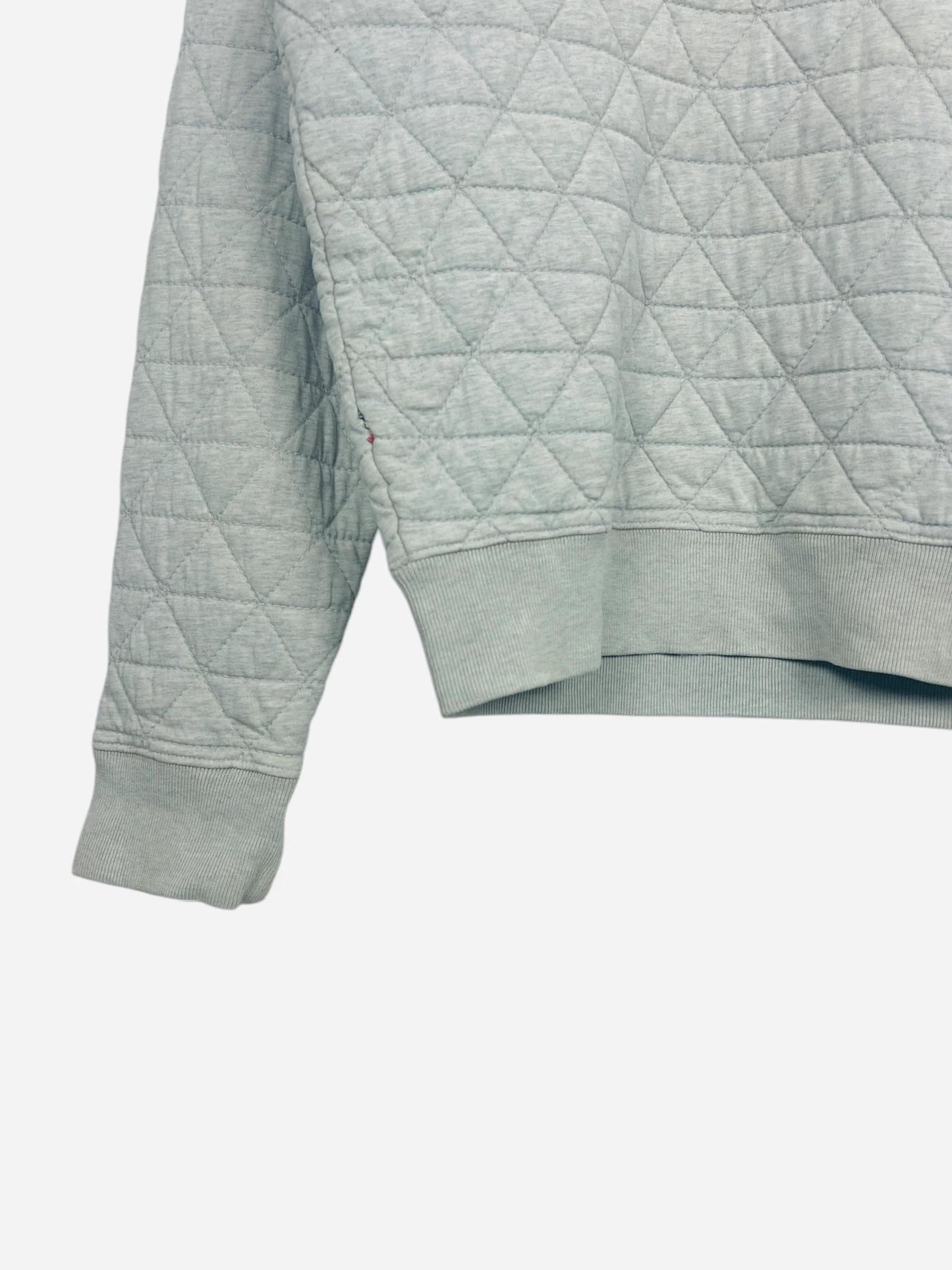 Pull Crewneck Col U Sweat Lacoste Gris Vintage - S (B94)