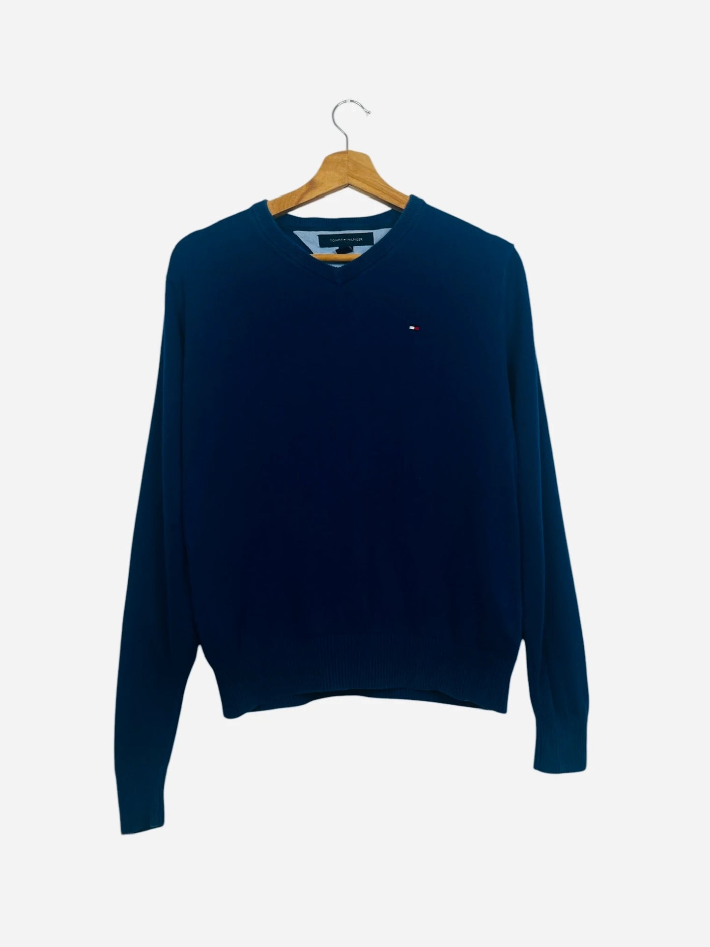 Pull Crewneck Col V Sweat Tommy Hilfiger Marine - XS (B96)