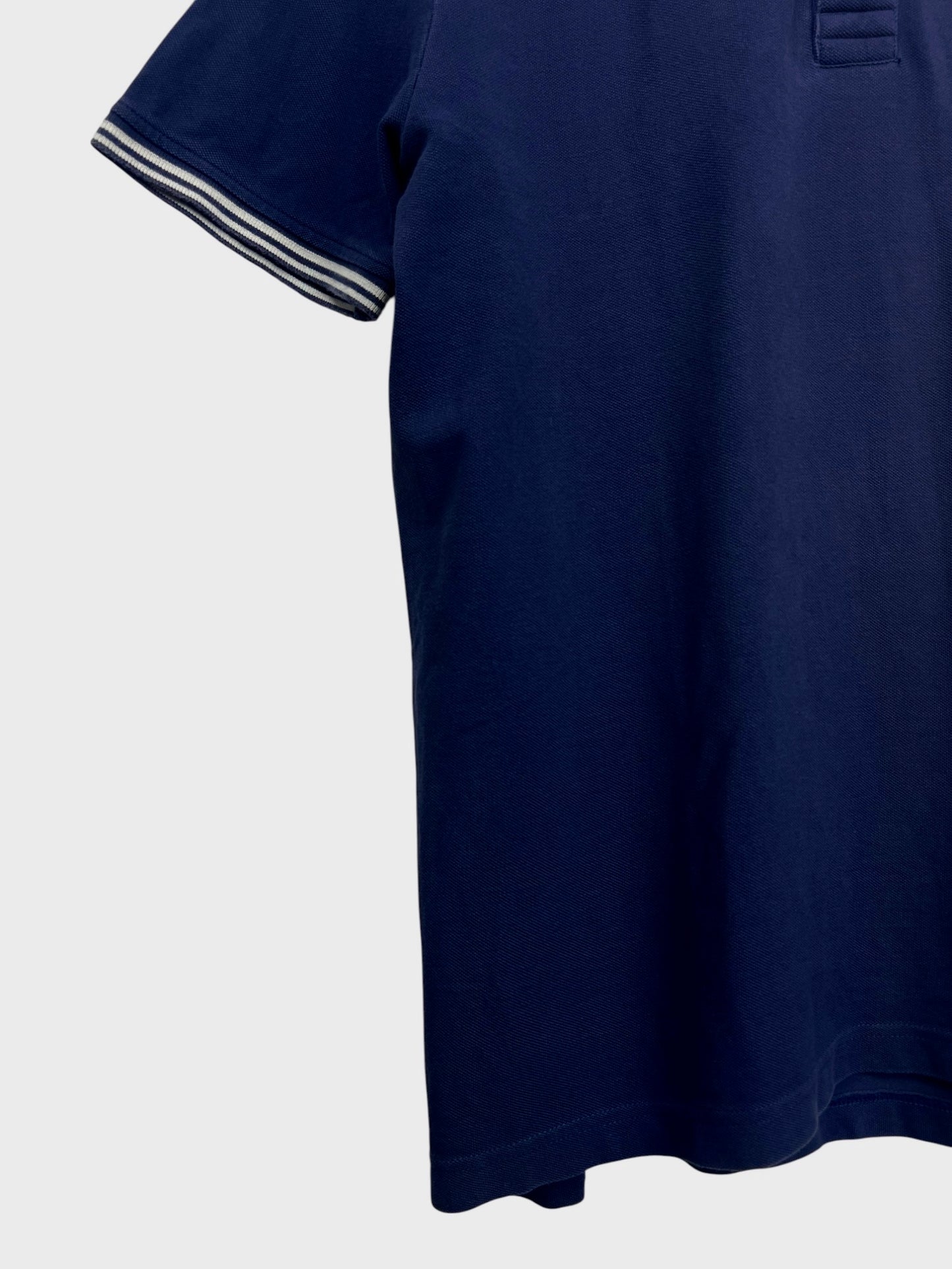 Polo Puma Bleu Foncé Logo Brodé - M (A165)