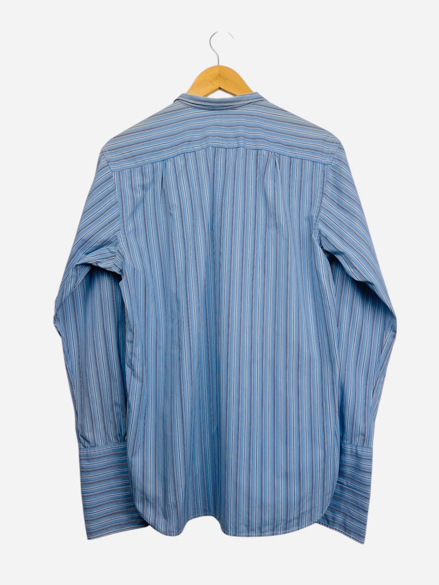 Chemise à rayures Ralph Lauren Bleu - L (B162)