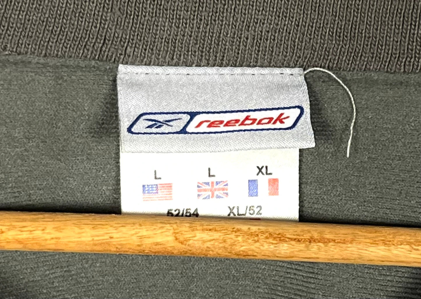 Pull Reebok Vert Foncé Vintage - XL (A106)