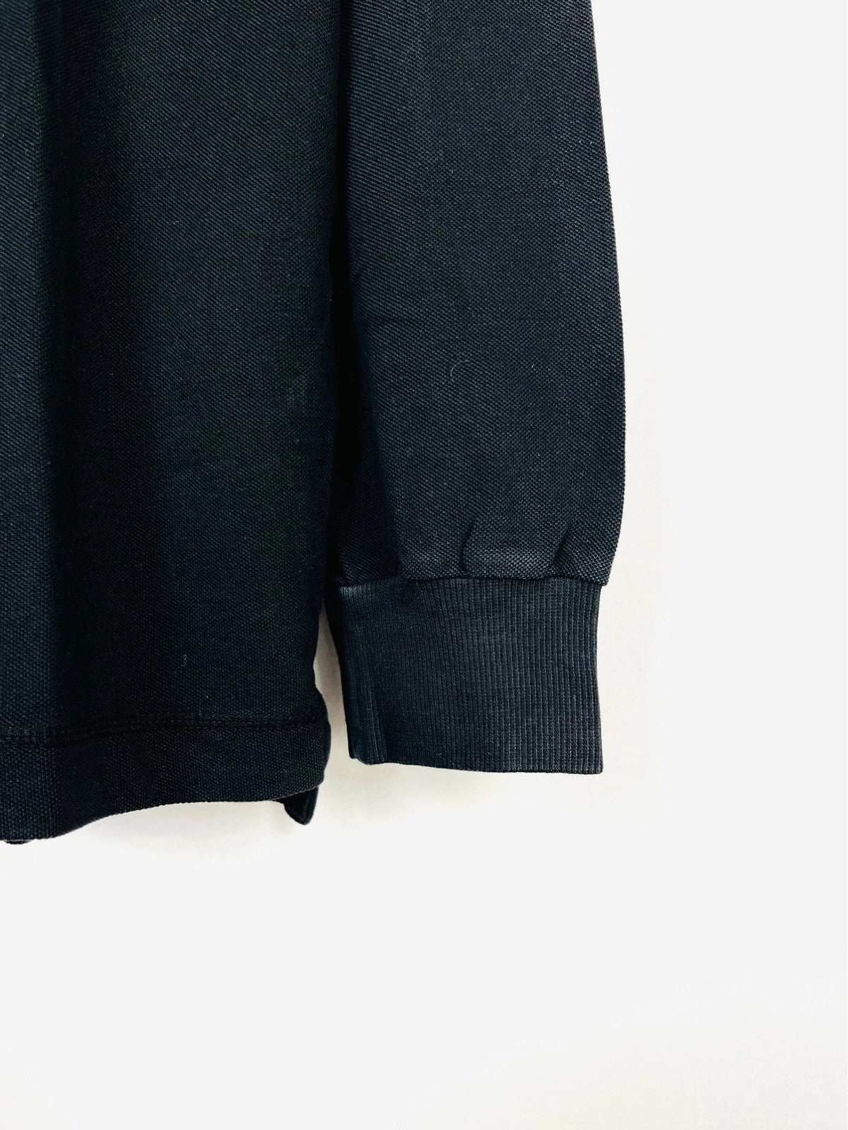 Polo Manches Longues Serge Blanco Rugby Noir - L (A151)