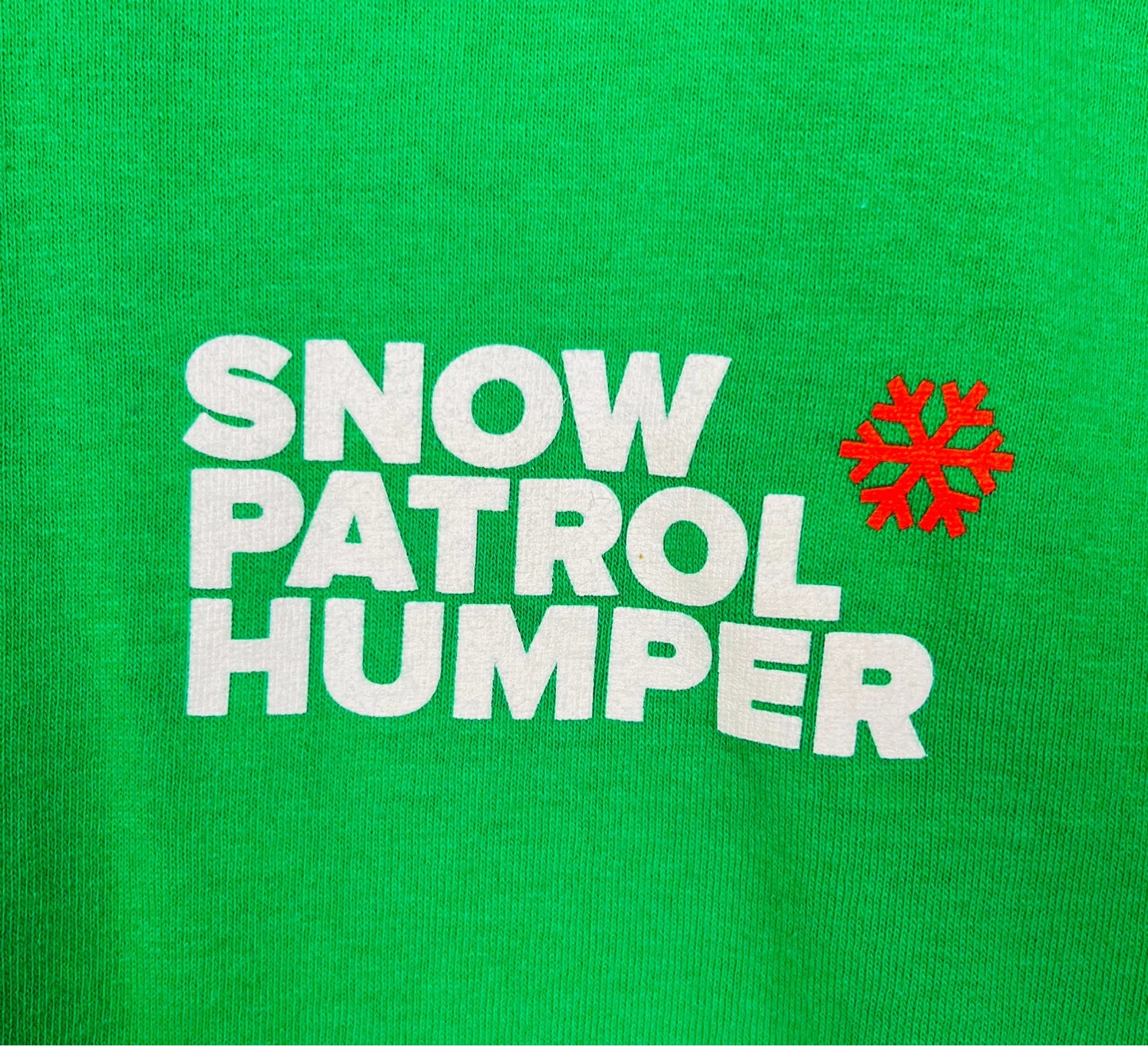 T-shirt de Collection (Local Crew) de Snow Patrol Humper - XL (A283)