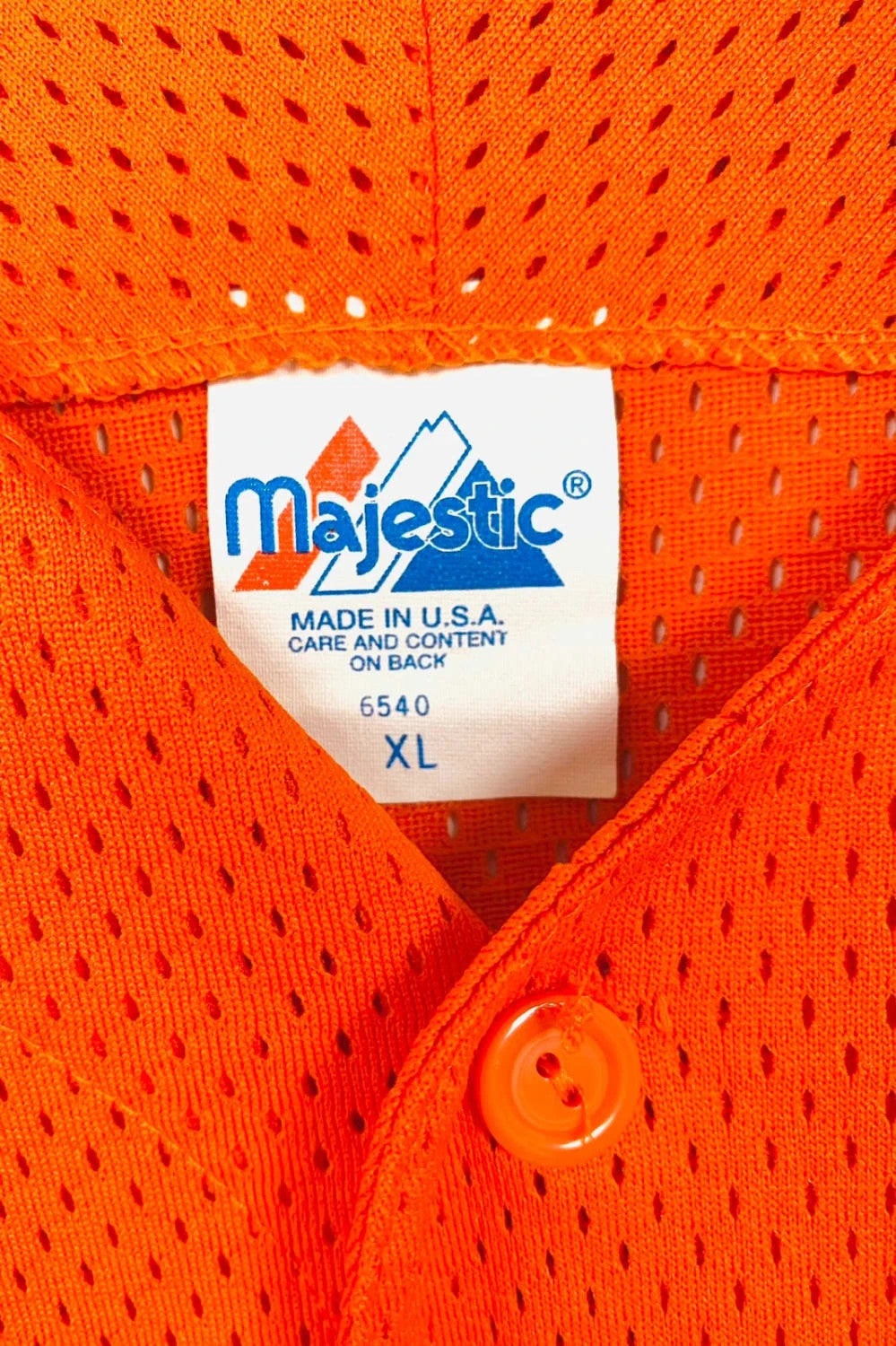 Maillot Américain Majestic Orange US - XL (A132)