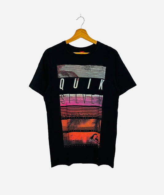 T-shirt Surf Quiksilver Noir Summer - M (A313)