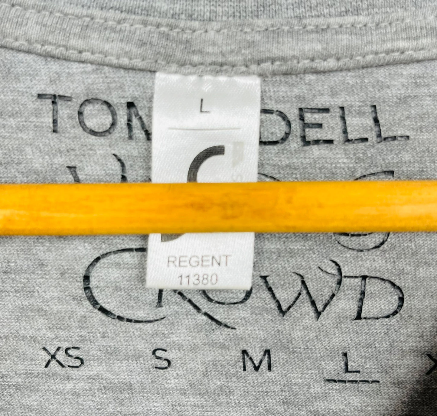 T-shirt de Collection (Local Crew) de Tom Odell - L (A348)