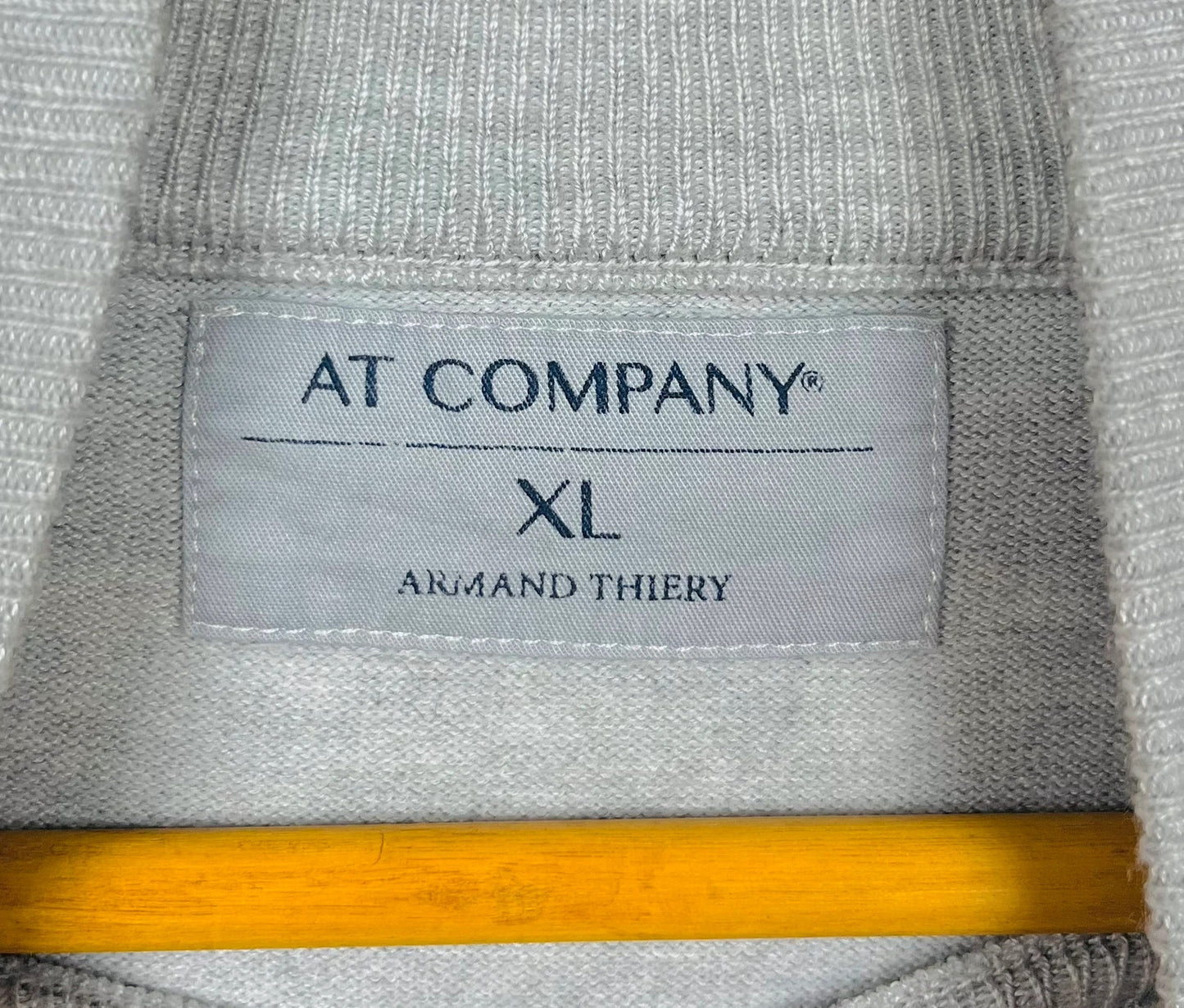 Pull Col Roulé Armand Thiery Gris - XL (A263)
