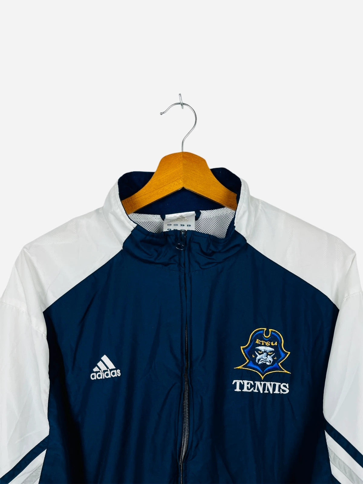 Veste Coupe Vent Jacket Sport Adidas Bleu Marine Tennis USA- L (A387)