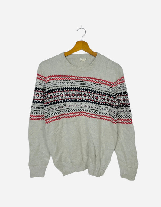 Pull Crewneck Vintage Sweat Gris - S (A426)