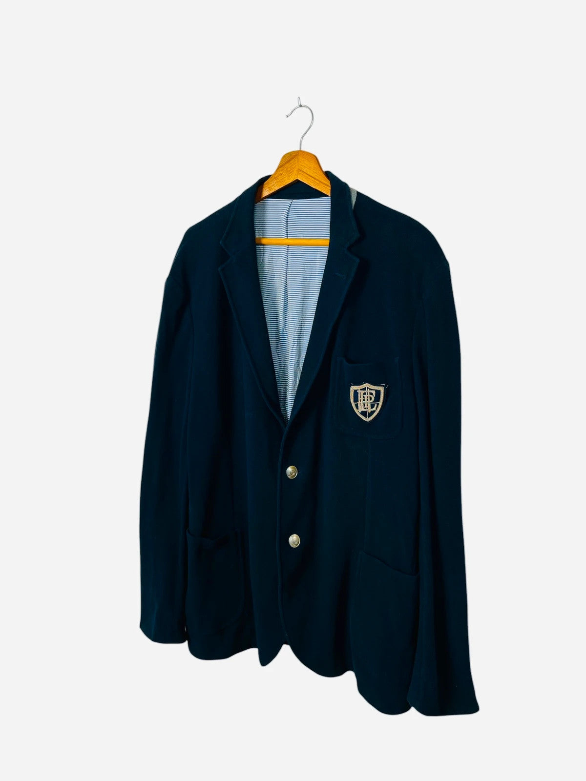 Veste de Costume Suit Jacket Blazer Eden Park Marine - XL (A49)