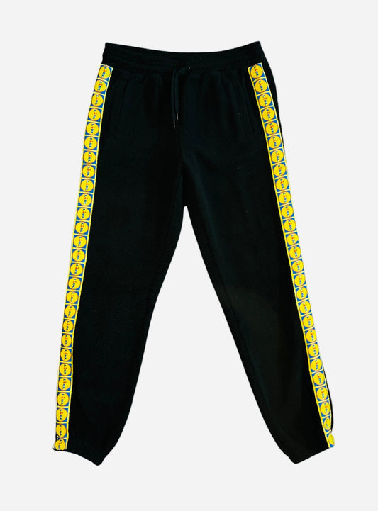 Pant Pantalon Jogging Survêtement Lidl Sherpa Vintage Noir - M (A446)