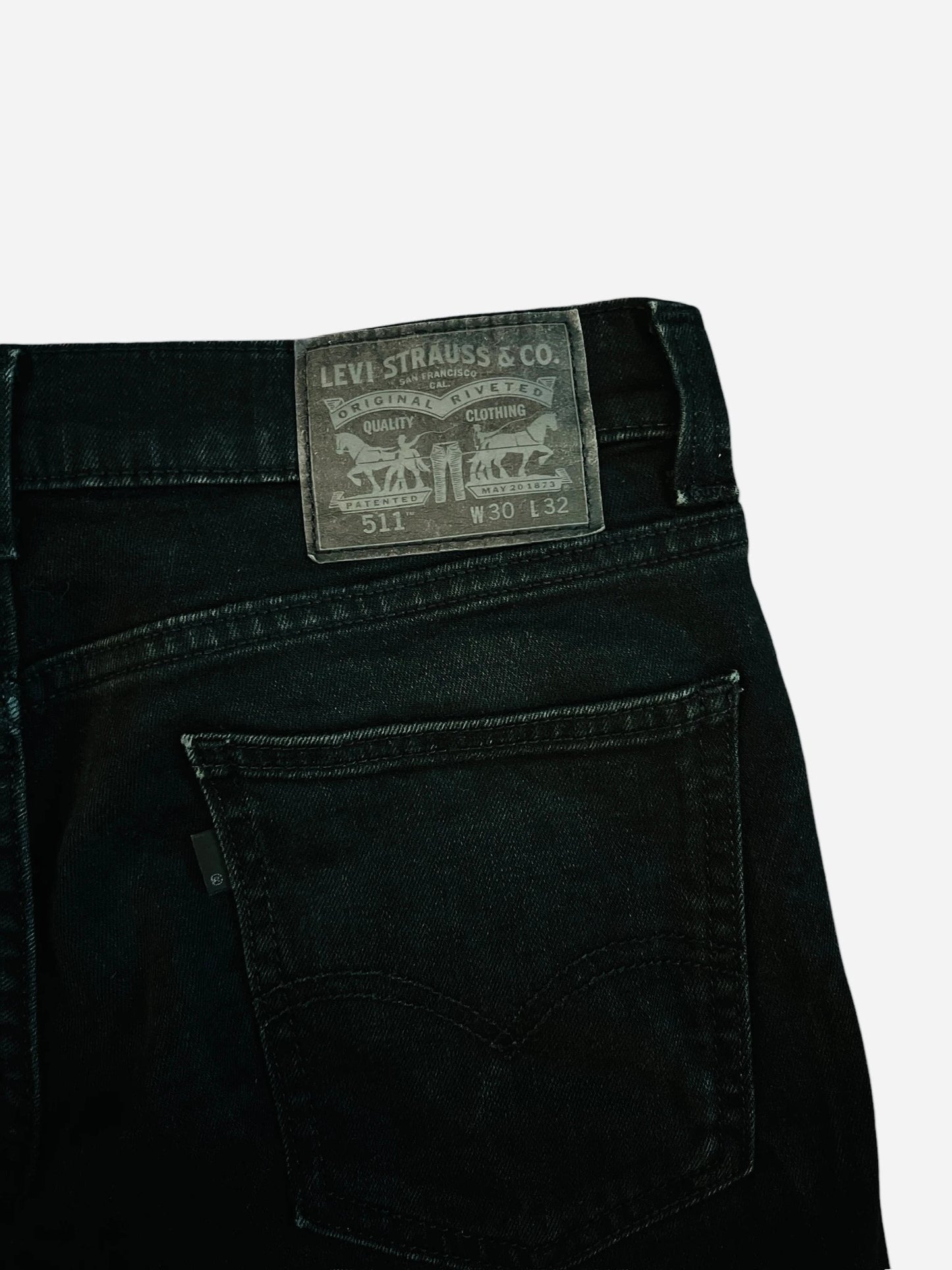 Pantalon Jean Pant décontracté Levi's Noir - M (A201)