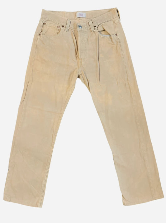 Pantalon Jean décontracté Levi's 501 Vintage Beige - M (A454)