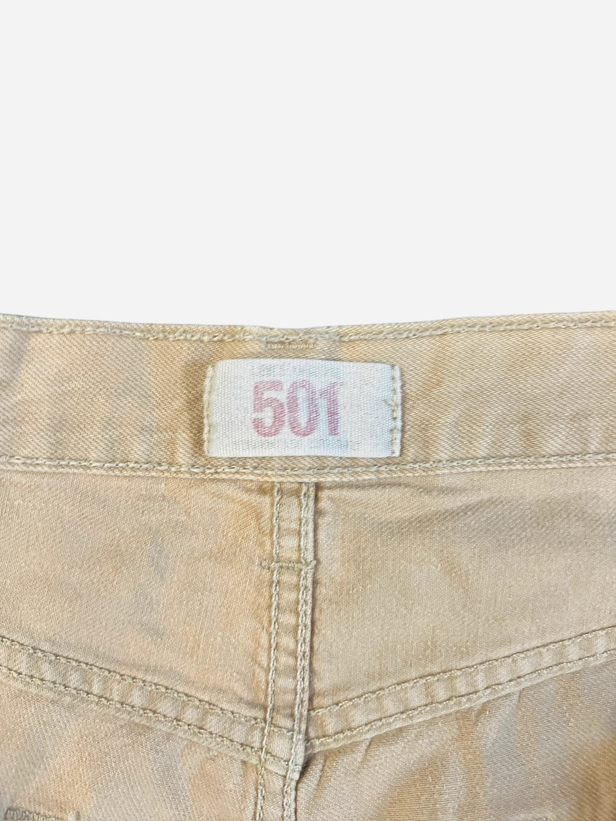 Pantalon Jean décontracté Levi's 501 Vintage Beige - M (A454)