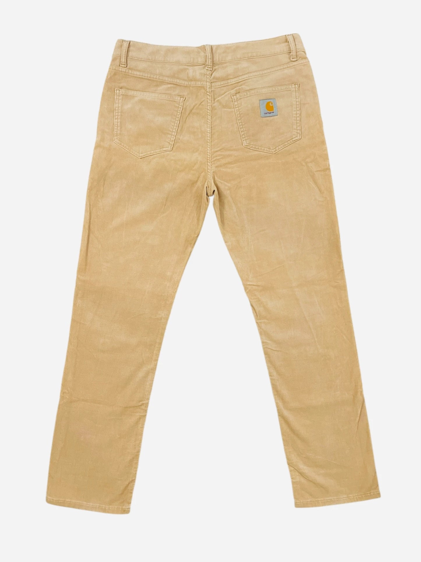 Pantalon Carhartt Jean Pant décontracté velours côtelé Beige Vintage - L (A188)