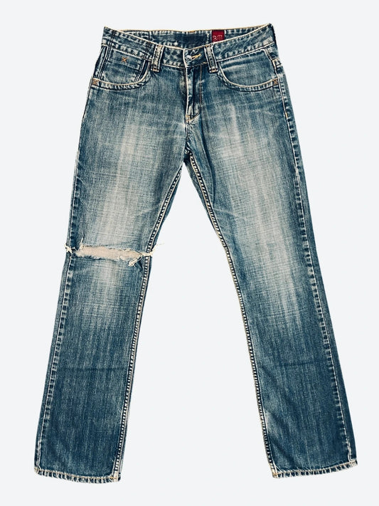 Jean Pant QuickSilver Bleu Gris foncé Y2K Vintage - W30 (A455)
