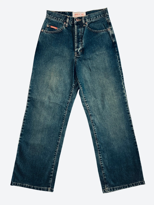 Jean Pant Dickies Big Boy Skate Bleu Foncé Vintage Pantalon - W28 (A140)