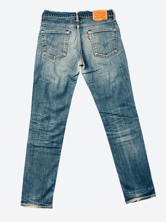 Jean Pant Levi's 511 Décontracté Bleu Vintage Pantalon - W32 (A144)