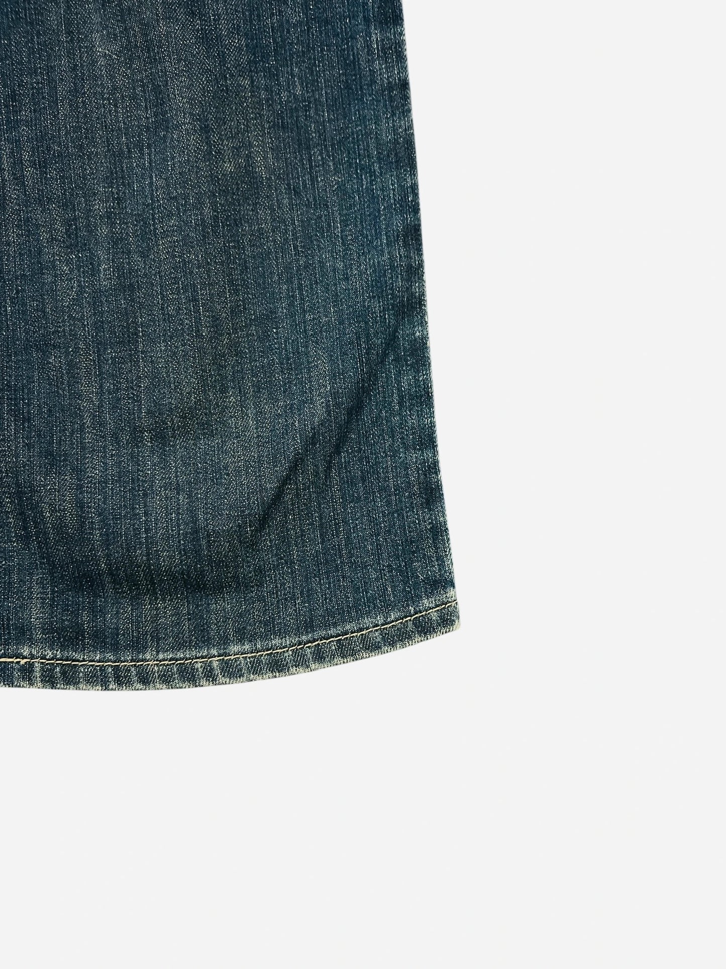 Jean Pant Levi's Bold Curve Décontracté Bleu Gris Vintage Pantalon - W30 (A160)