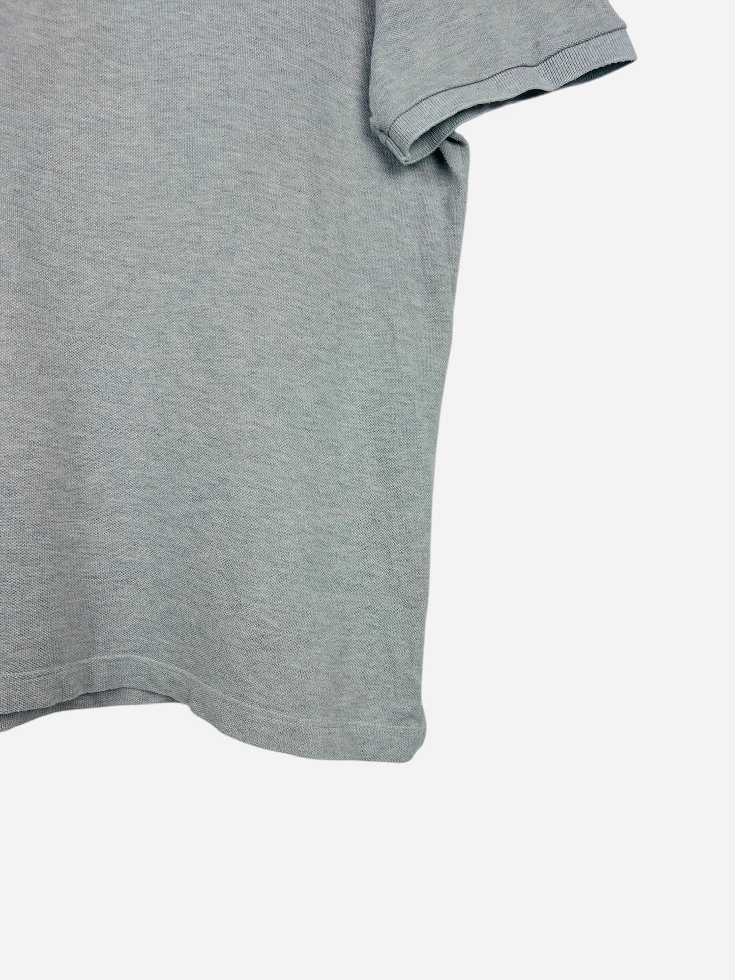 Polo Lacoste Brodé Uni Tennis Gris - L (B84)