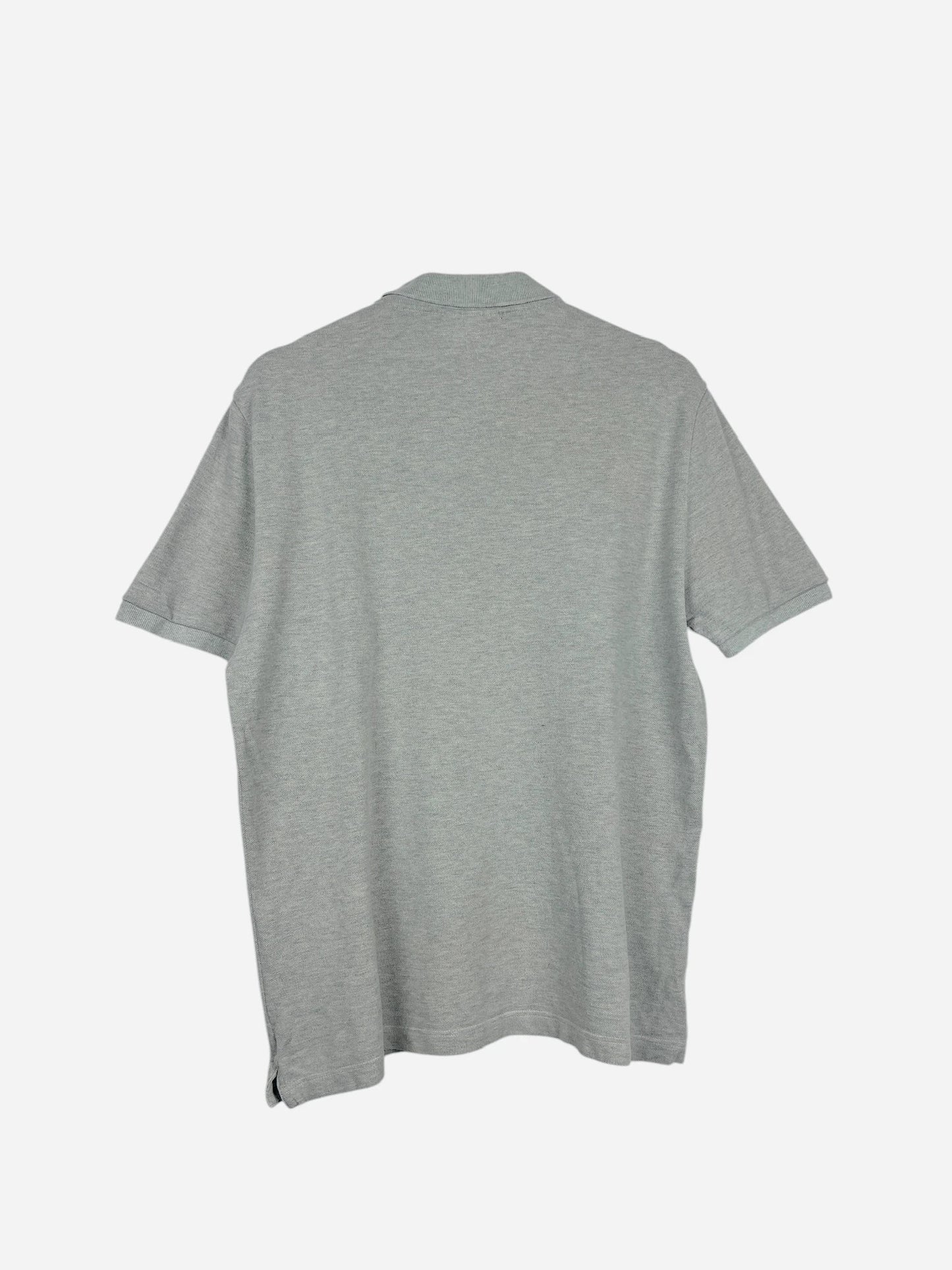 Polo Lacoste Brodé Uni Tennis Gris - L (B84)