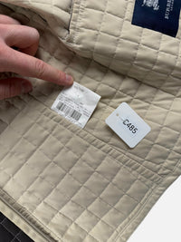 Burberry London – Veste Matelassée Réversible Marron & Beige