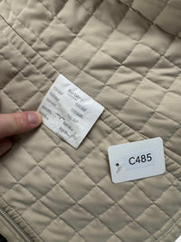 Burberry London – Veste Matelassée Réversible Marron & Beige