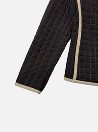 Burberry London – Veste Matelassée Réversible Marron & Beige