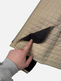 Burberry London – Veste Matelassée Réversible Marron & Beige