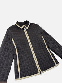 Burberry London – Veste Matelassée Réversible Marron & Beige