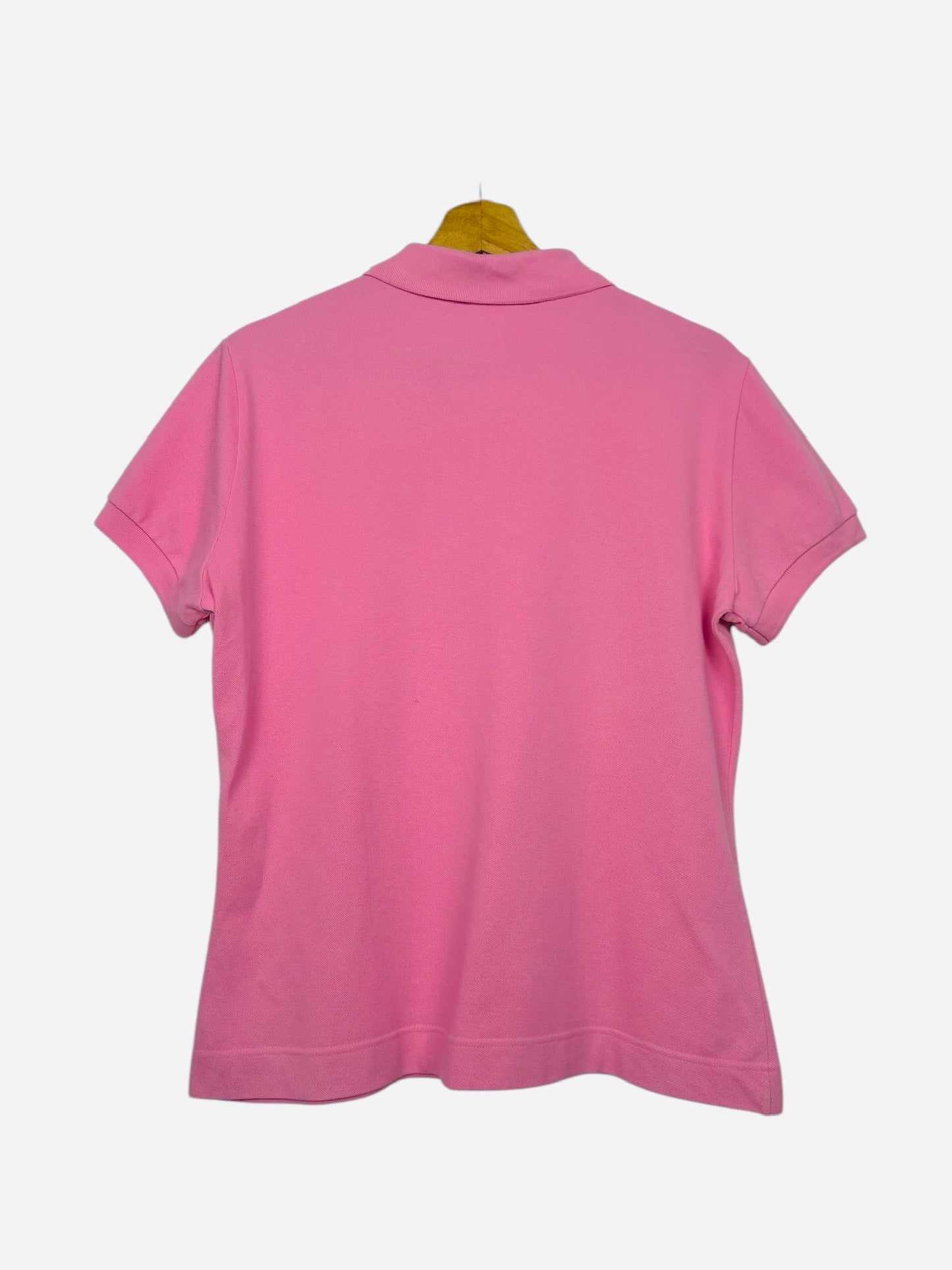 Polo Lacoste Logo Brodé Style Class Rose Été - S (B151)